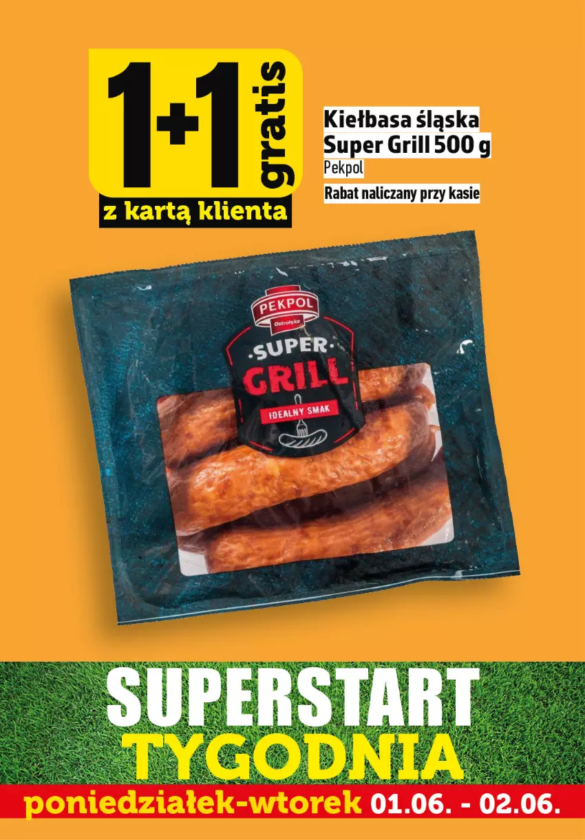Gazetka promocyjna Topaz - Gazetka - ważna 01.06 do 02.06.2026 - strona 3 - produkty: Grill, Kiełbasa