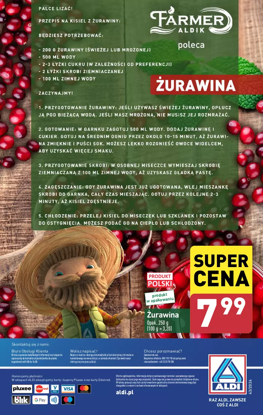 Gazetka promocyjna Aldi - Farmer ALDIK poleca świeże owoce i warzywa - ważna 21.10 do 26.10.2024 - strona 6 - produkty: Biuro, O nas, Por