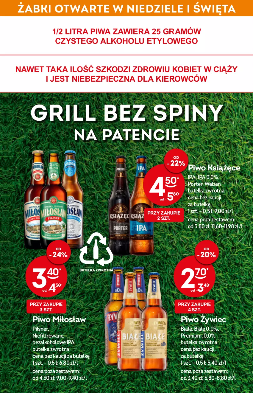 Gazetka promocyjna Żabka - ważna 04.05 do 10.05.2022 - strona 11 - produkty: Gra, Grill, Książęce, Piec, Piwa, Piwo, Por