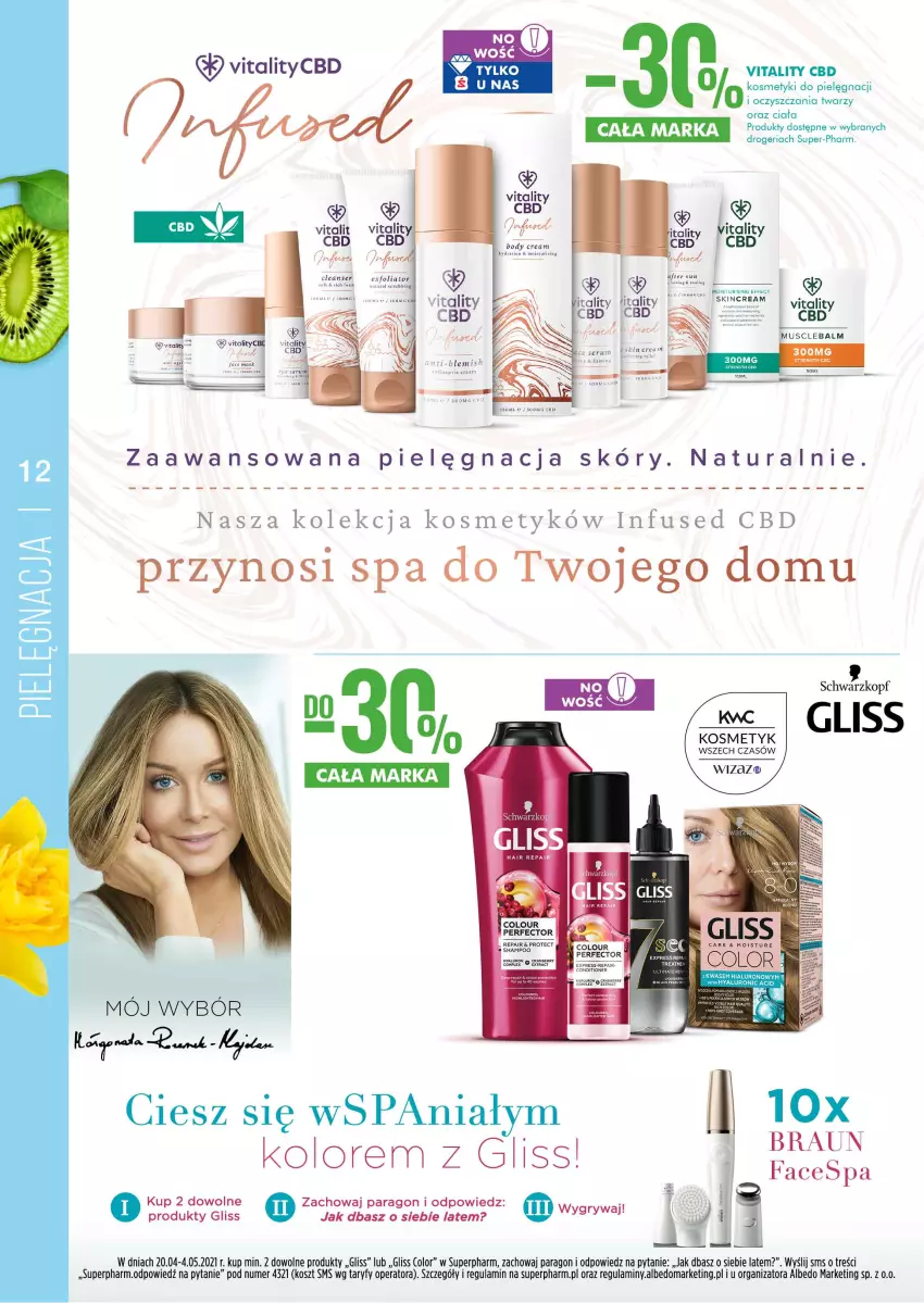 Gazetka promocyjna Super Pharm - Gazetka - ważna 20.04 do 04.05.2021 - strona 12 - produkty: Body, Fa, Kosmetyki do pielęgnacji, Kosz, Mus, Schwarzkopf, Ser