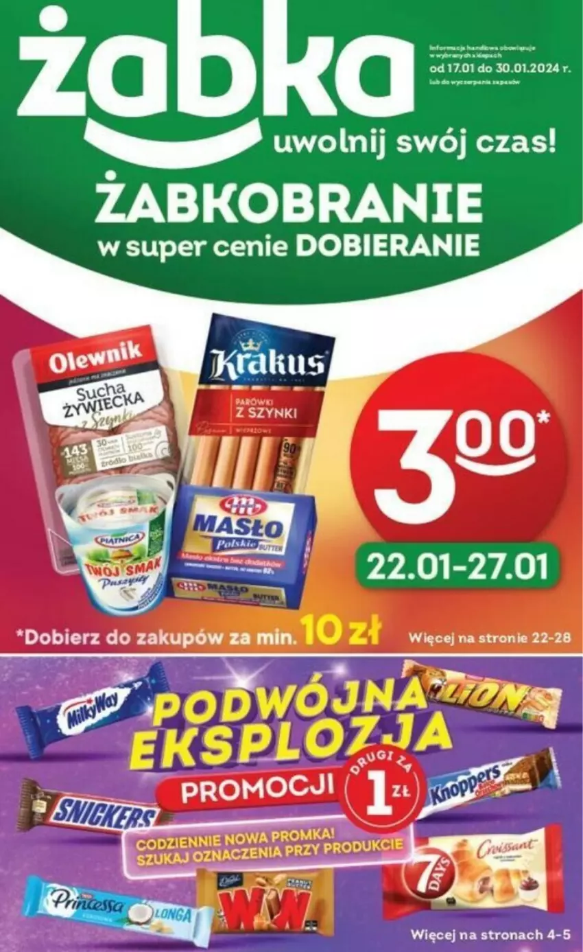 Gazetka promocyjna Żabka - ważna 24.01 do 30.01.2024 - strona 1