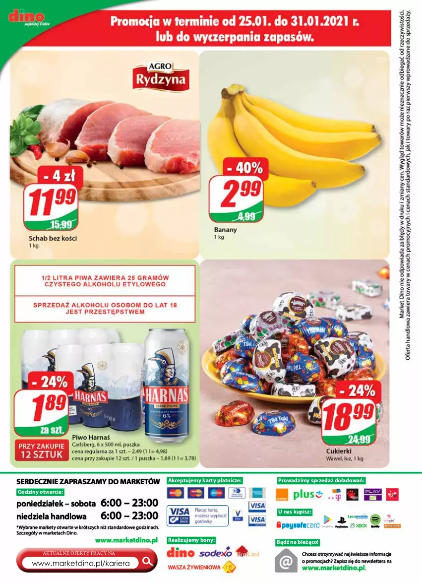 Gazetka promocyjna Dino - Gazetka - ważna 27.01 do 02.02.2021 - strona 20 - produkty: Dres, Ser, Telefon, Tera