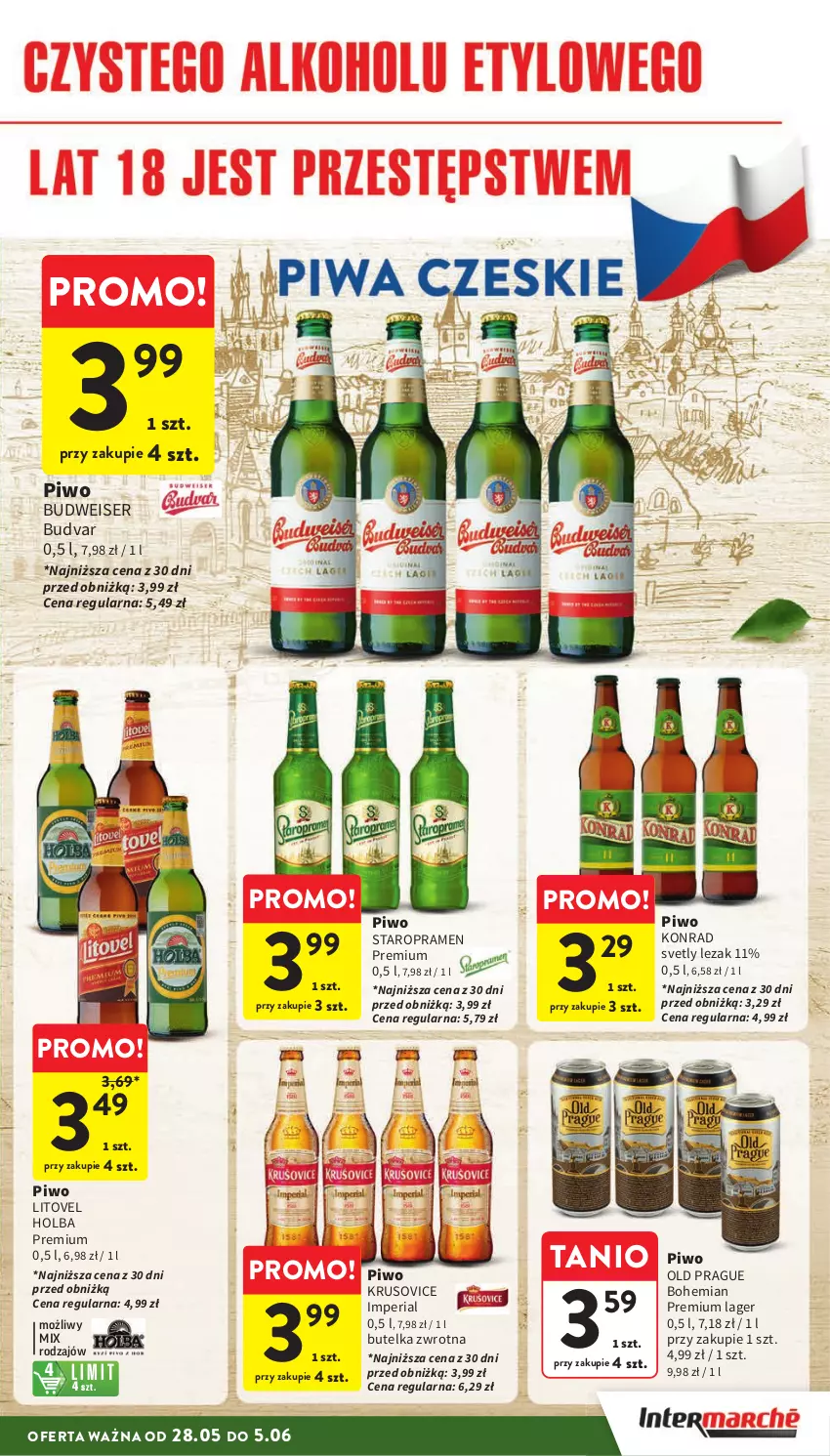 Gazetka promocyjna Intermarche - Gazetka Intermarche - ważna 28.05 do 05.06.2024 - strona 17 - produkty: Piwo, Ser