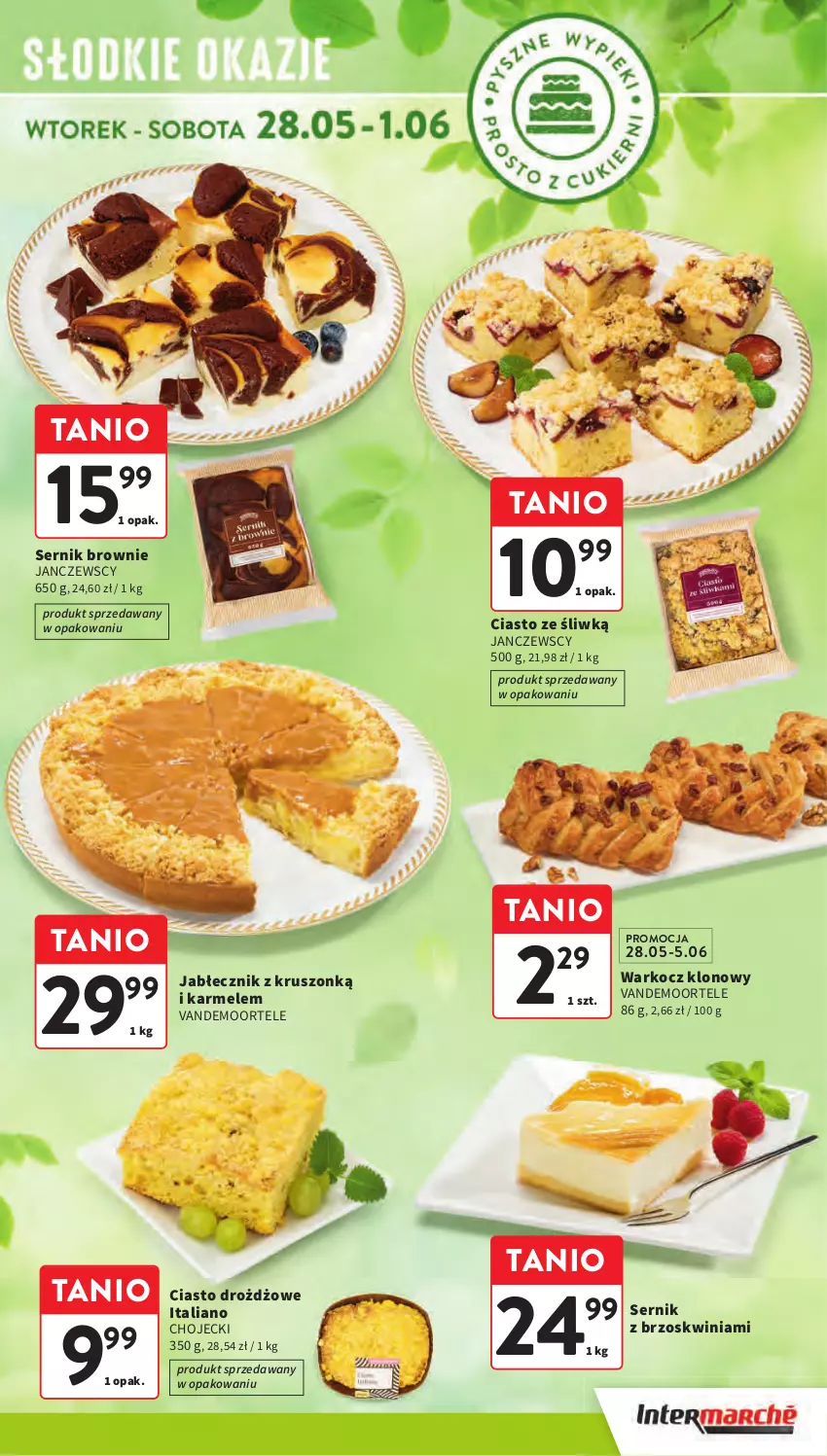 Gazetka promocyjna Intermarche - Gazetka Intermarche - ważna 28.05 do 05.06.2024 - strona 35 - produkty: Brownie, Koc, Ser