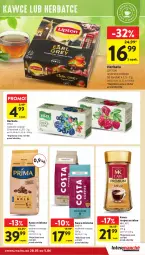 Gazetka promocyjna Intermarche - Gazetka Intermarche - Gazetka - ważna od 05.06 do 05.06.2024 - strona 39 - produkty: Kawa rozpuszczalna, Kawa mielona, Kawa, Vitax, Lipton, Prima, Herbata