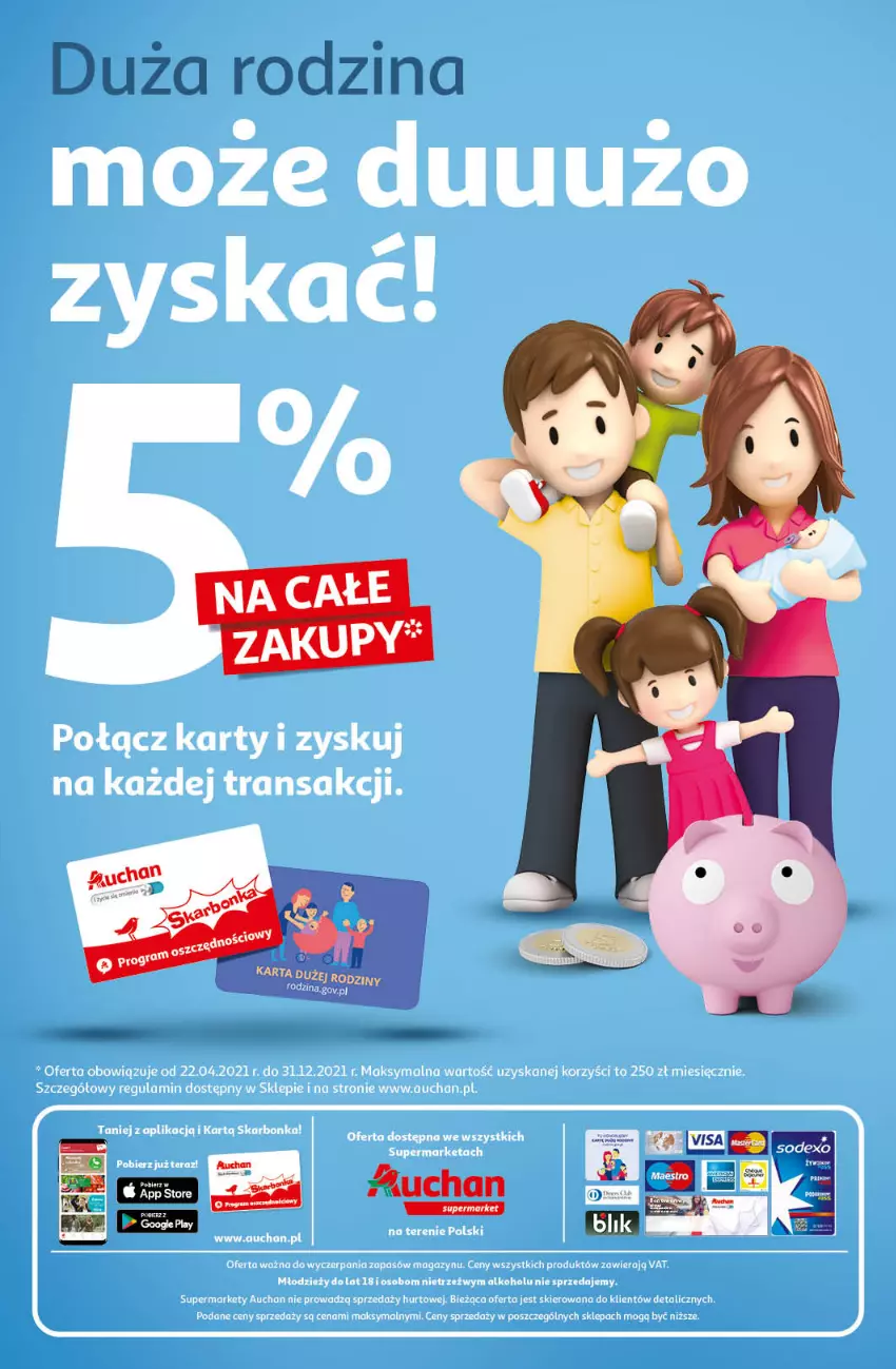 Gazetka promocyjna Auchan - Super Ceny Supermarkety - ważna 04.06 do 09.06.2021 - strona 8 - produkty: Tera, Tran