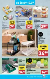 Gazetka promocyjna Aldi - Artykuły przemysłowe i tekstylia - Gazetka - ważna od 13.07 do 13.07.2024 - strona 5 - produkty: Warzywa, Gra, Pojemnik, Regał, Półka, Haczyk, Owoce, Szufelka