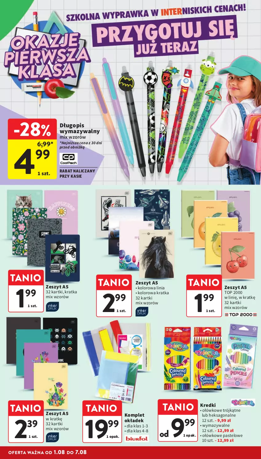 Gazetka promocyjna Intermarche - Gazetka Intermarche - ważna 01.08 do 07.08.2024 - strona 36 - produkty: Długopis, Top