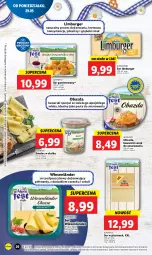 Gazetka promocyjna Lidl - GAZETKA - Gazetka - ważna od 31.05 do 31.05.2023 - strona 40 - produkty: Ser, Limburger, Serek, Smalec, Burger