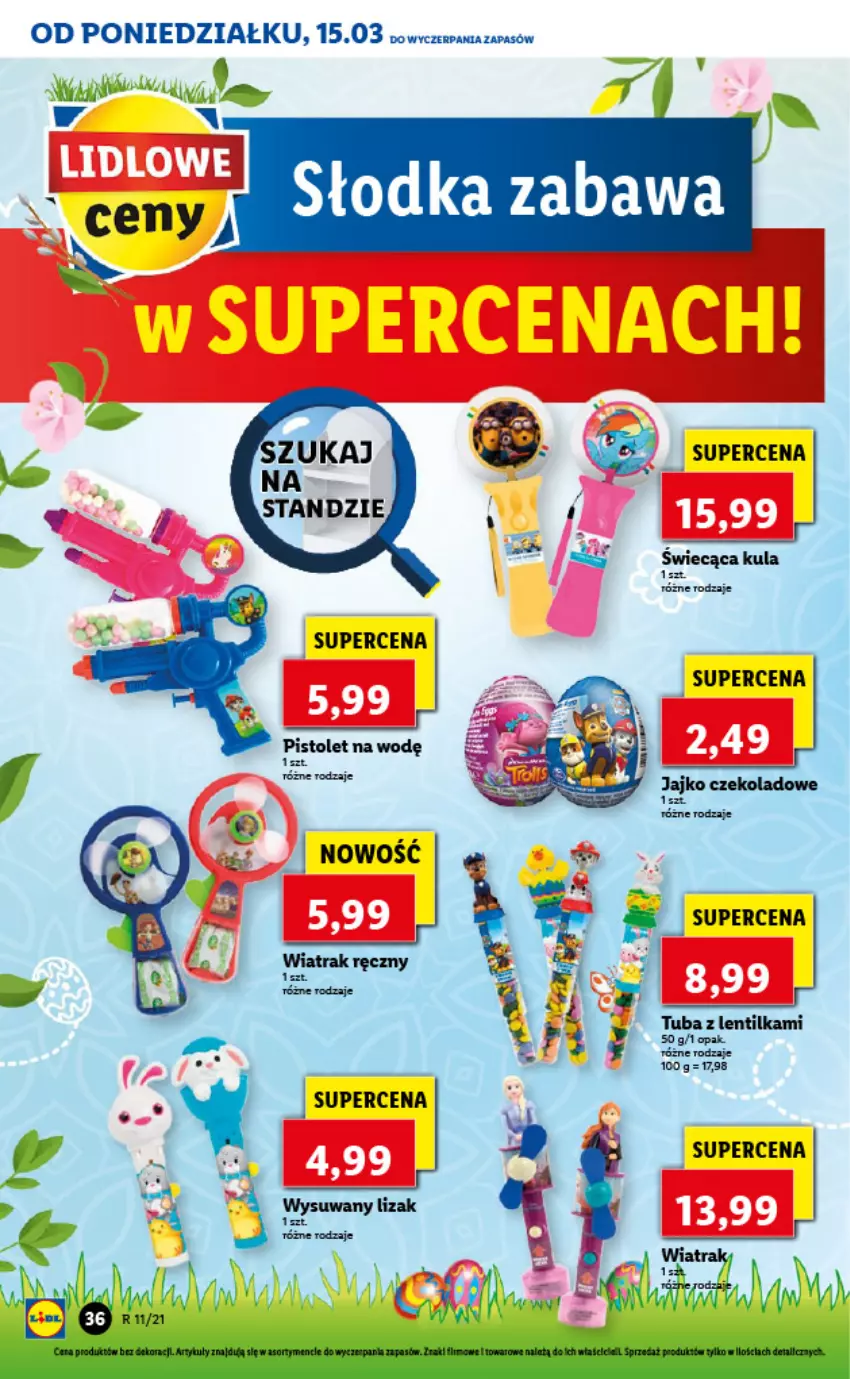 Gazetka promocyjna Lidl - GAZETKA - ważna 15.03 do 17.03.2021 - strona 36 - produkty: Pistolet