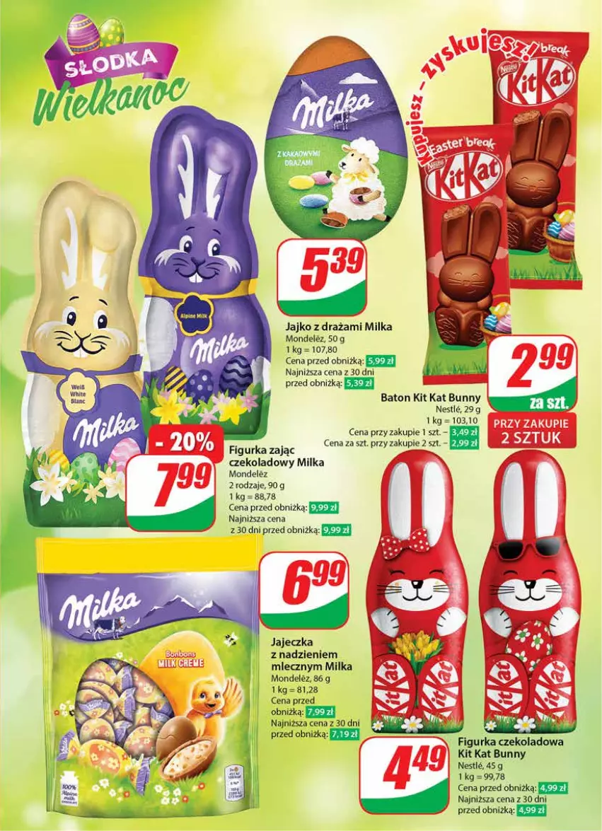 Gazetka promocyjna Dino - Gazetka 12 / 2024 - ważna 20.03 do 26.03.2024 - strona 11 - produkty: Baton, Kit Kat, Milka