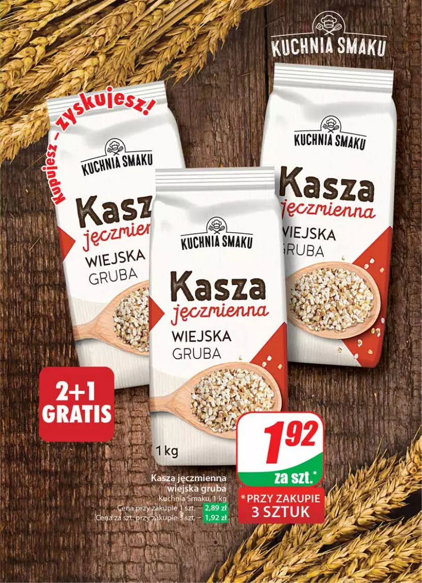 Gazetka promocyjna Dino - Gazetka 12 / 2024 - ważna 20.03 do 26.03.2024 - strona 23 - produkty: Kasza, Kasza jęczmienna, Kuchnia