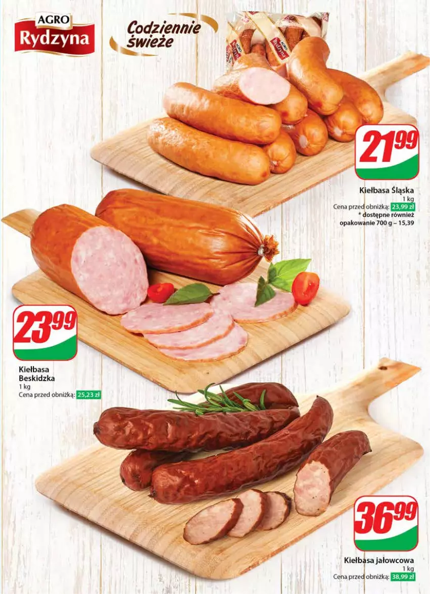 Gazetka promocyjna Dino - Gazetka 12 / 2024 - ważna 20.03 do 26.03.2024 - strona 35 - produkty: Kiełbasa, Kiełbasa śląska