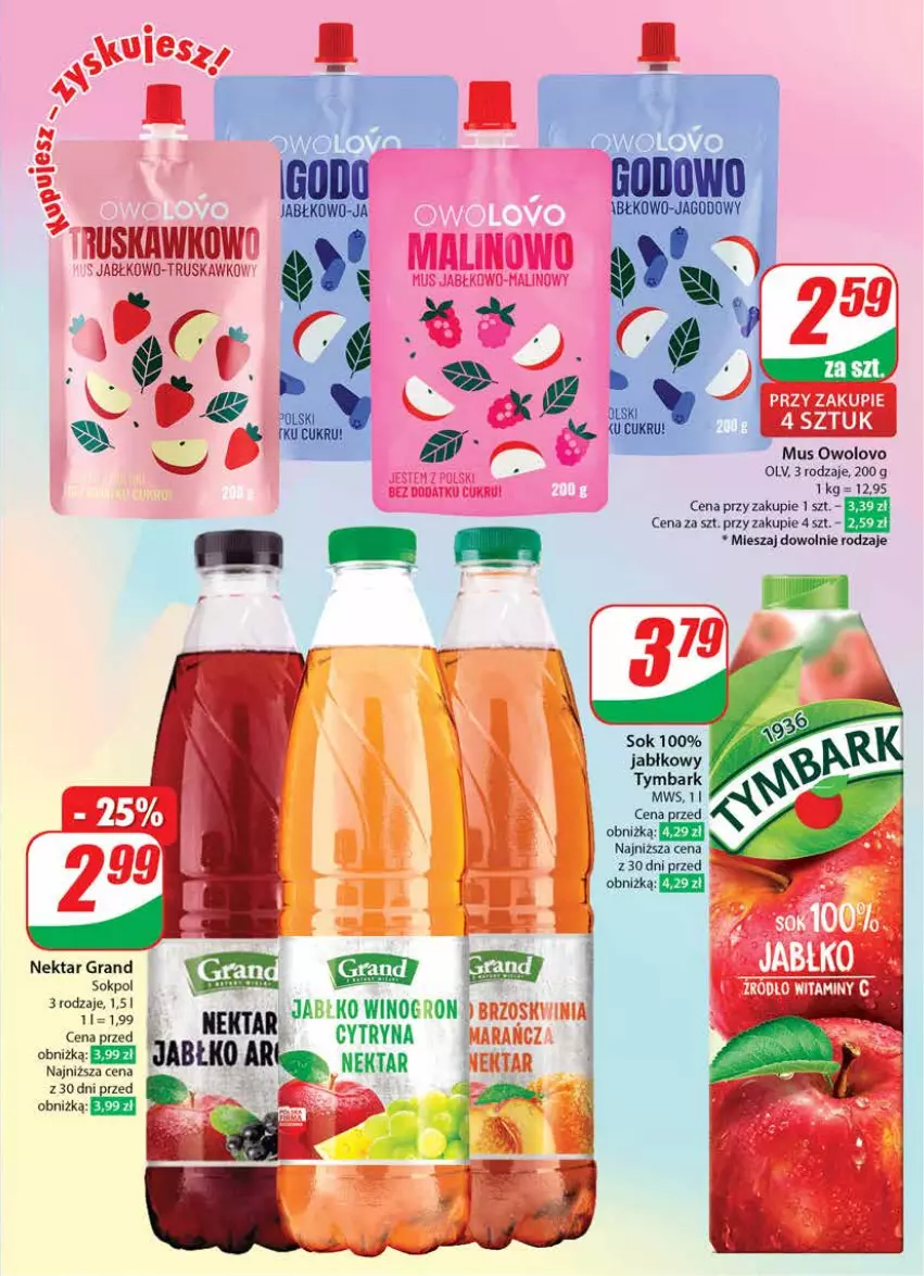 Gazetka promocyjna Dino - Gazetka 12 / 2024 - ważna 20.03 do 26.03.2024 - strona 5 - produkty: Gra, Mus, Nektar, Sok, Wino