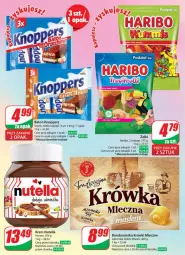 Gazetka promocyjna Dino - Gazetka 12 / 2024 - Gazetka - ważna od 26.03 do 26.03.2024 - strona 6 - produkty: Krówki mleczne, Nutella, Jutrzenka, Ferrero, Baton, Knoppers, Haribo, Miecz