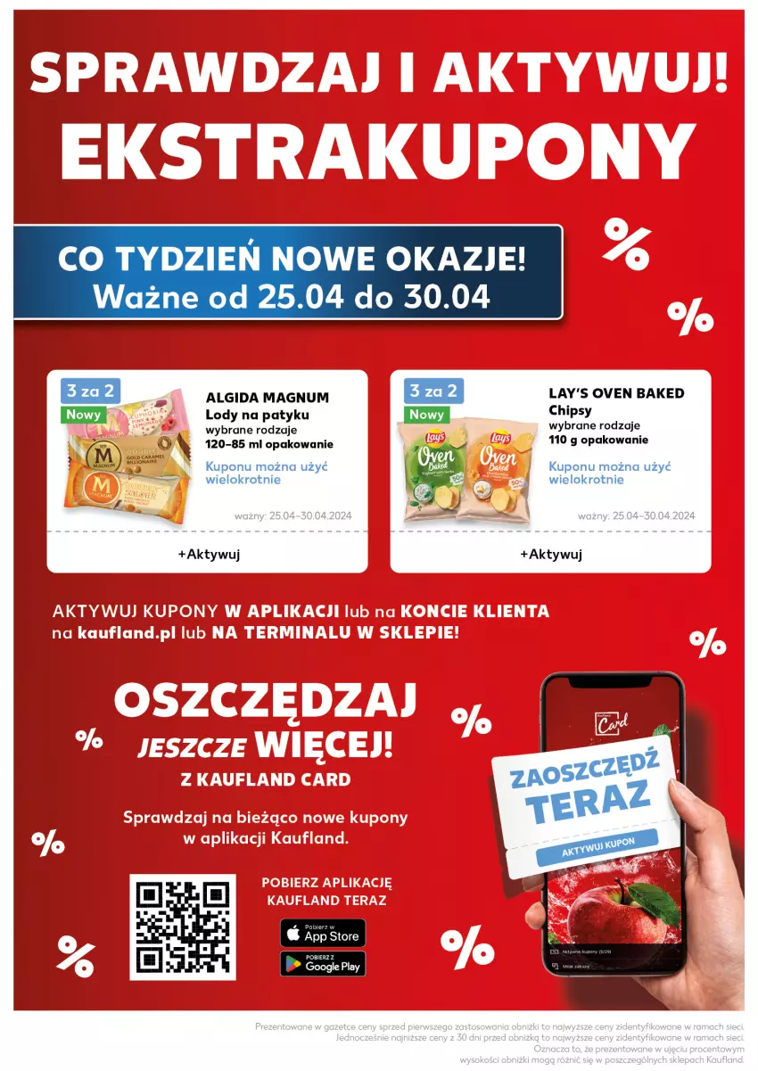 Gazetka promocyjna Kaufland - Kaufland - ważna 29.04 do 30.04.2024 - strona 12 - produkty: Algida, Chipsy, LG, Lody