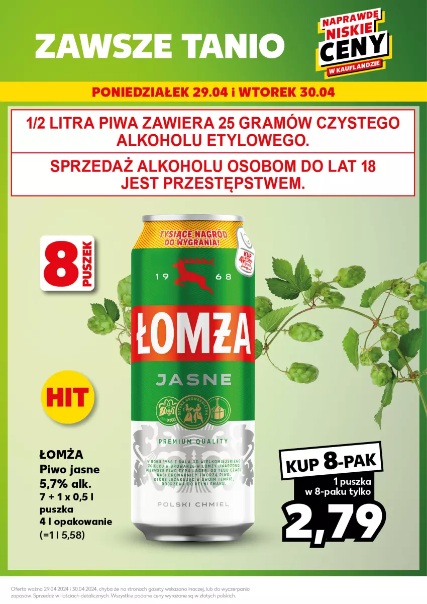 Gazetka promocyjna Kaufland - Kaufland - ważna 29.04 do 30.04.2024 - strona 5 - produkty: Gra, Piwa, Piwo, Piwo jasne