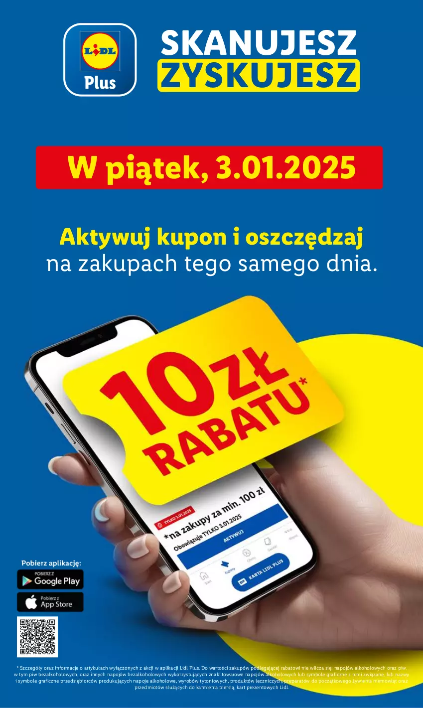 Gazetka promocyjna Lidl - GAZETKA - ważna 09.01 do 11.01.2025 - strona 16 - produkty: Gra, Karmi, Napoje, Znicz