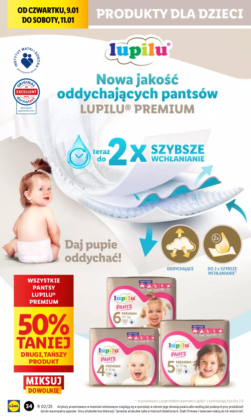 Gazetka promocyjna Lidl - GAZETKA - ważna 09.01 do 11.01.2025 - strona 40 - produkty: Dzieci, Fa, Por