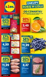 Gazetka promocyjna Lidl - GAZETKA - Gazetka - ważna od 11.01 do 11.01.2025 - strona 1 - produkty: Kurczak, Ser, Pomarańcze, Pilos, Schab wieprzowy, Deser, Masło