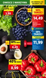 Gazetka promocyjna Lidl - GAZETKA - Gazetka - ważna od 11.01 do 11.01.2025 - strona 19 - produkty: Warzywa, Papryka czerwona, Papryka, Owoce, Seler naciowy