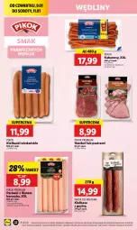 Gazetka promocyjna Lidl - GAZETKA - Gazetka - ważna od 11.01 do 11.01.2025 - strona 26 - produkty: Kurczak, Parówki, PIKOK, Kabanos, Rostbef, Kiełbasa