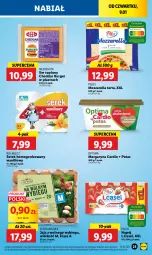 Gazetka promocyjna Lidl - GAZETKA - Gazetka - ważna od 11.01 do 11.01.2025 - strona 31 - produkty: Mozzarella, Ser topiony, Cheddar, Top, Ser, Jaja, Mlekovita, Rolmlecz, Tarta, Serek homogenizowany, Serek, Optima, Pilos, Margaryna, Burger, Napój, Jaja z wolnego wybiegu, Mleko