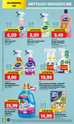 Gazetka promocyjna Lidl - GAZETKA - Gazetka - ważna od 11.01 do 11.01.2025 - strona 44 - produkty: Domestos, Odkamieniacz, Cif, Spray do czyszczenia, Odtłuszczacz, Mleczko, König, Sidolux, Herbata, Płyn do szyb