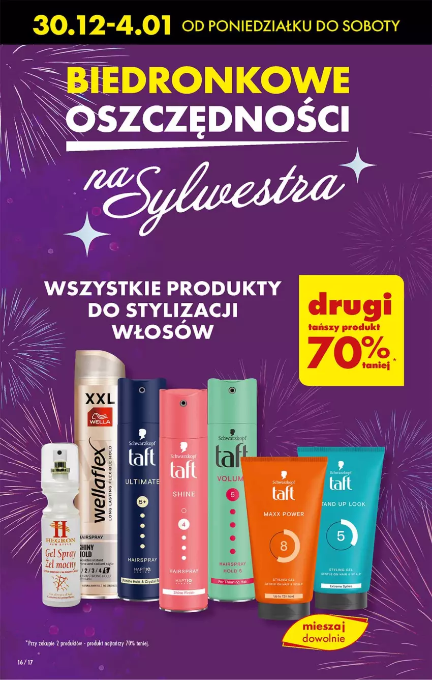 Gazetka promocyjna Biedronka - Od poniedzialku - ważna 30.12.2024 do 04.01.2025 - strona 16 - produkty: Dron, Gin, Hegron