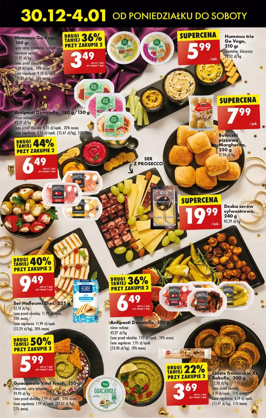 Gazetka promocyjna Biedronka - Od poniedzialku - ważna 30.12.2024 do 04.01.2025 - strona 19 - produkty: Deska serów, Fa, Gry, Hummus, Mus, Ser