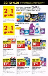 Gazetka promocyjna Biedronka - Od poniedzialku - Gazetka - ważna od 04.01 do 04.01.2025 - strona 60 - produkty: Domestos, Pralki, Por, Finish, Zawieszka do wc, Płyn nabłyszczający, Odświeżacz do zmywarki, Vizir, Zmywarki, Bryza, Kapsułki do prania