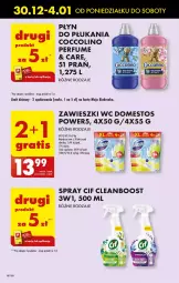 Gazetka promocyjna Biedronka - Od poniedzialku - Gazetka - ważna od 04.01 do 04.01.2025 - strona 62 - produkty: Domestos, Cif, Coccolino, Zawieszki, Perfum, Dron