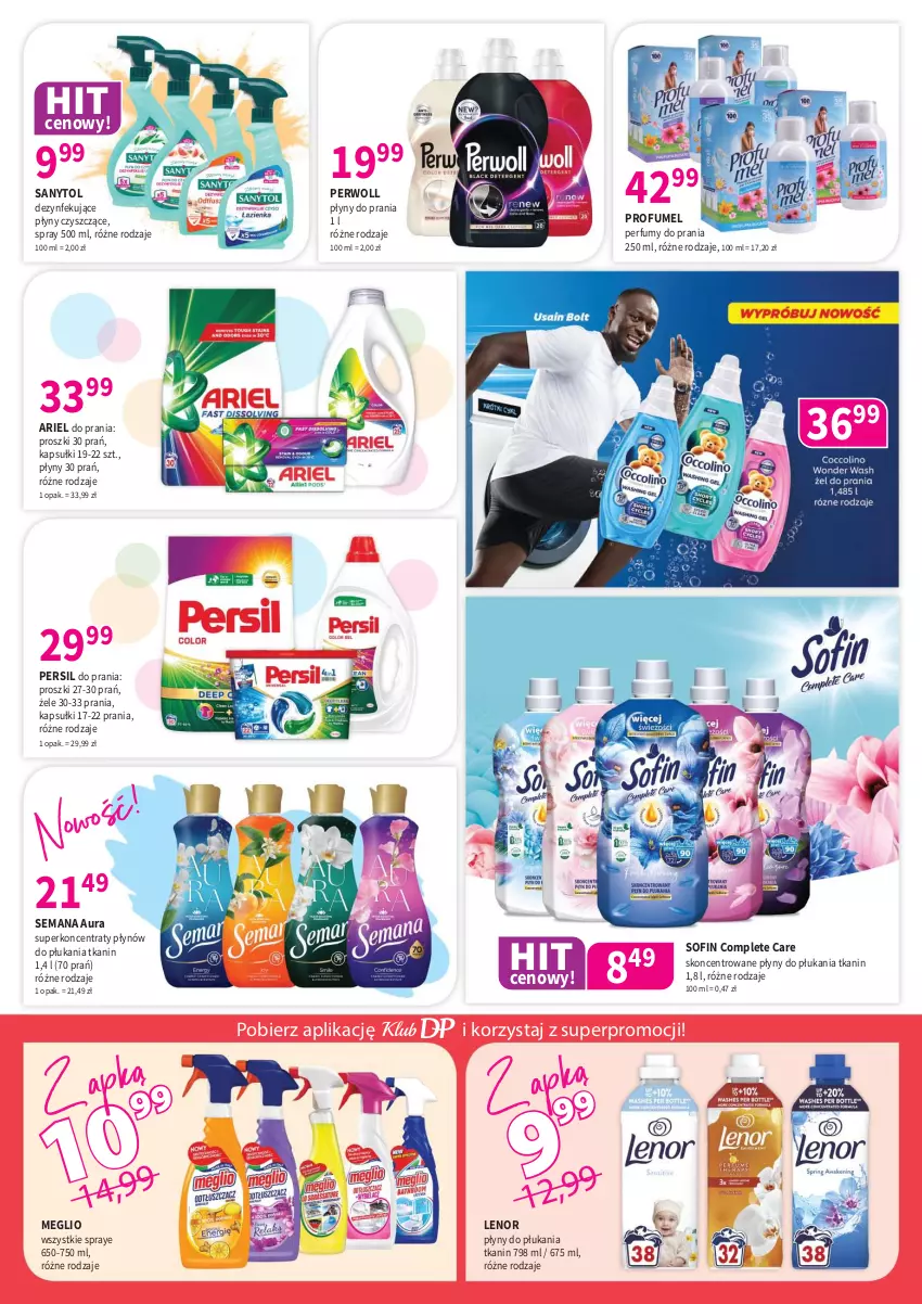 Gazetka promocyjna Drogerie Polskie - Gazetka - ważna 10.11 do 30.11.2025 - strona 8 - produkty: Ariel, Lenor, Perfum, Persil, Perwoll, Sanytol