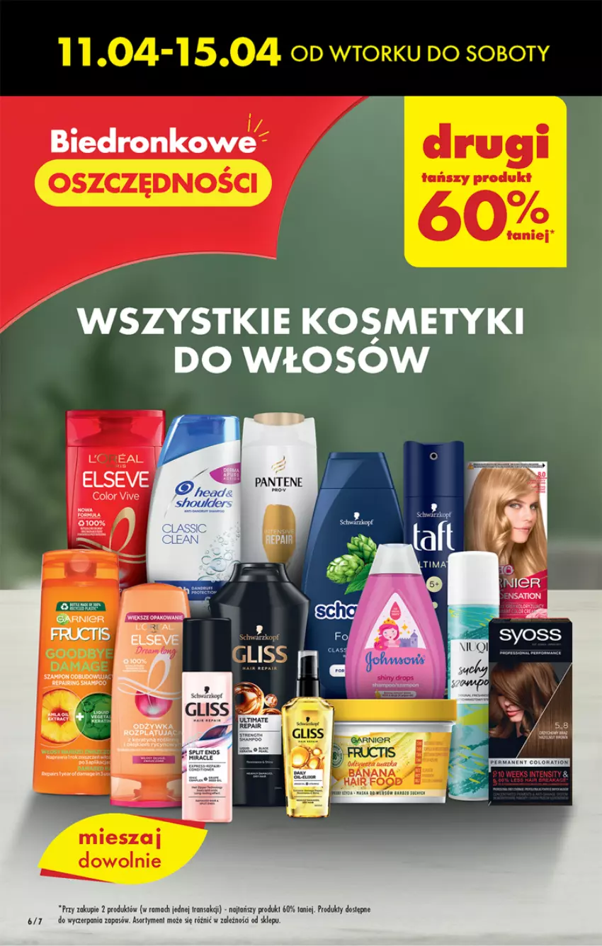 Gazetka promocyjna Biedronka - ważna 10.04 do 15.04.2023 - strona 6 - produkty: Dron, Garnier, Leon, Rama