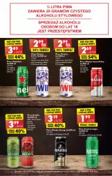 Gazetka promocyjna Biedronka - Gazetka - ważna od 15.04 do 15.04.2023 - strona 37 - produkty: Piwa, Piwo, Gra, Heineken, Warka, Redd's, HP