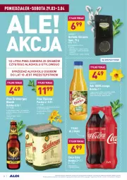 Gazetka promocyjna Aldi - ALE! CENA od Poniedziałku - Gazetka - ważna od 03.04 do 03.04.2021 - strona 26 - produkty: Piwa, Piwo, Sok, Gra, Ananas, Coca-Cola, Tera, Napój gazowany, Piña Colada, Herbata, Mango, Napój, Kokos, Hortex, LG