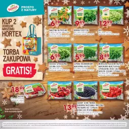 Gazetka promocyjna Stokrotka - Katalog Boże Narodzenie - Gazetka - ważna od 27.12 do 27.12.2023 - strona 70 - produkty: Marchewka, Kalafior, Warzywa, Borówka, Brukselka, Truskawki, Jagody, Stek, Maliny, Owoce, Brokuły, Mango, Mięso, Groszek, Szpinak, Hortex, Fa