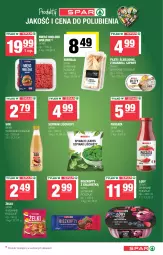 Gazetka promocyjna Spar - Spar - Gazetka - ważna od 17.09 do 17.09.2025 - strona 5 - produkty: Mięso mielone, Sos, Szprot, Owoce, Mięso, Biszkopty, Szpinak, Fa