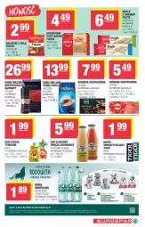 Gazetka promocyjna Spar - EuroSpar - Gazetka - ważna od 06.08 do 06.08.2025 - strona 13 - produkty: Tchibo, Torebka, Top, Sok, Mus, Kawa mielona, Kawa, Dilmah, Wafle, Herbatniki, Tiger, Lipton, Prima, Tymbark, Kubuś, Davidoff, Jacobs, Woda, Herbata, Napój