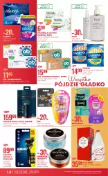 Gazetka promocyjna Super Pharm - Gazetka - Gazetka - ważna od 26.12 do 26.12.2022 - strona 14 - produkty: Naturell, Pax, BIC, Old Spice, Tampony, Fusion, Szynka, Tampax, Always, Podpaski, Gillette, Maszynka, Maszynka do golenia, Olej, O.B., Naturella