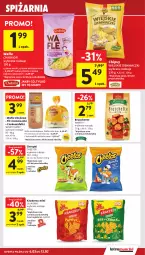 Gazetka promocyjna Intermarche - Gazetka Intermarche - Gazetka - ważna od 12.02 do 12.02.2025 - strona 31 - produkty: Cheetos, Sól, Ryż, Lajkonik, Mus, Chabrior, Chipsy, Chrupki, Wafle, Pieprz, Bruschette, Krakersy, Fa