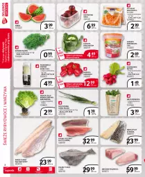 Gazetka promocyjna Selgros - Extra Oferta - Gazetka - ważna od 31.05 do 31.05.2021 - strona 2 - produkty: Polędwica, Halibut, Marchewka, Warzywa, Sok, Pstrąg tęczowy, Papryka czerwona, Papryka, Tusz, Sałat, Koperek pęczek, Pstrąg, Miecznik, Owoce, Dorsz, Arbuz, Rzodkiewka, Mięta, Miecz, Nektar, LG