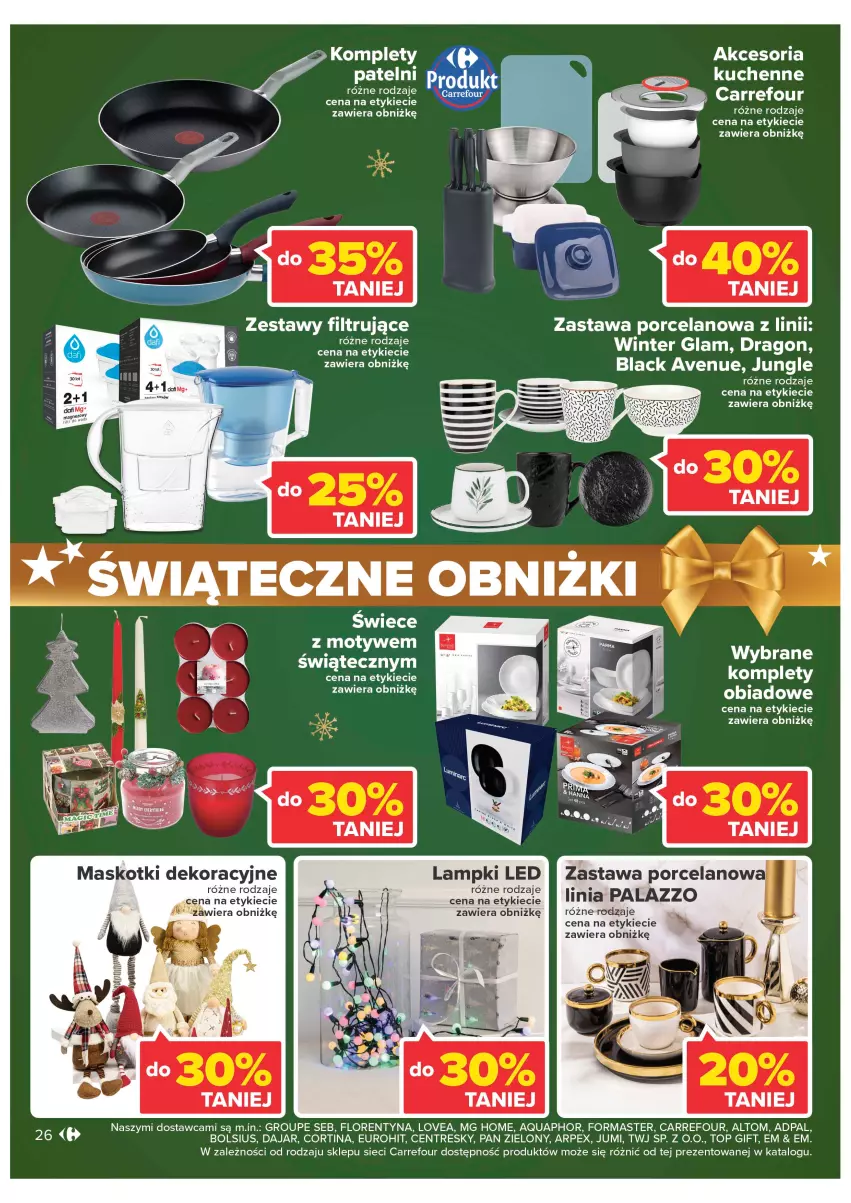 Gazetka promocyjna Carrefour - Gazetka Carrefour - ważna 19.12 do 24.12.2022 - strona 26 - produkty: Aquaphor, Bols, Bolsius, Lack, Por, Top