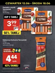 Gazetka promocyjna Delikatesy Centrum - Franczyza DC24 Czwartek - Gazetka - ważna od 18.06 do 18.06.2025 - strona 23 - produkty: Rum, Parówki, Parówki z szynki, Tarczyński, Kabanos