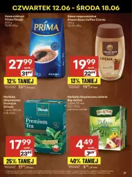 Gazetka promocyjna Delikatesy Centrum - Franczyza DC24 Czwartek - Gazetka - ważna od 18.06 do 18.06.2025 - strona 31 - produkty: Kawa rozpuszczalna, Rum, Saga, Kawa mielona, Kawa, Dilmah, Prima, Herbata