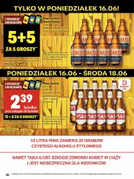 Gazetka promocyjna Delikatesy Centrum - Franczyza DC24 Czwartek - Gazetka - ważna od 18.06 do 18.06.2025 - strona 38 - produkty: Piwa, Piwo, Rum, Tyskie, Dron