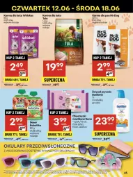 Gazetka promocyjna Delikatesy Centrum - Franczyza DC24 Czwartek - Gazetka - ważna od 18.06 do 18.06.2025 - strona 45 - produkty: Rum, Whiskas, BoboVita, Chusteczki