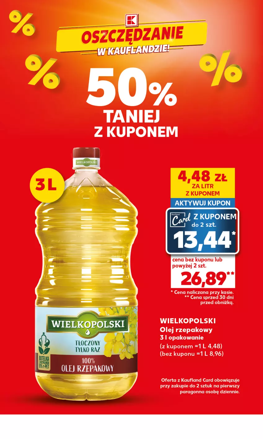 Gazetka promocyjna Kaufland - Mocny Start - ważna 06.11 do 07.11.2023 - strona 2 - produkty: Olej, Olej rzepakowy