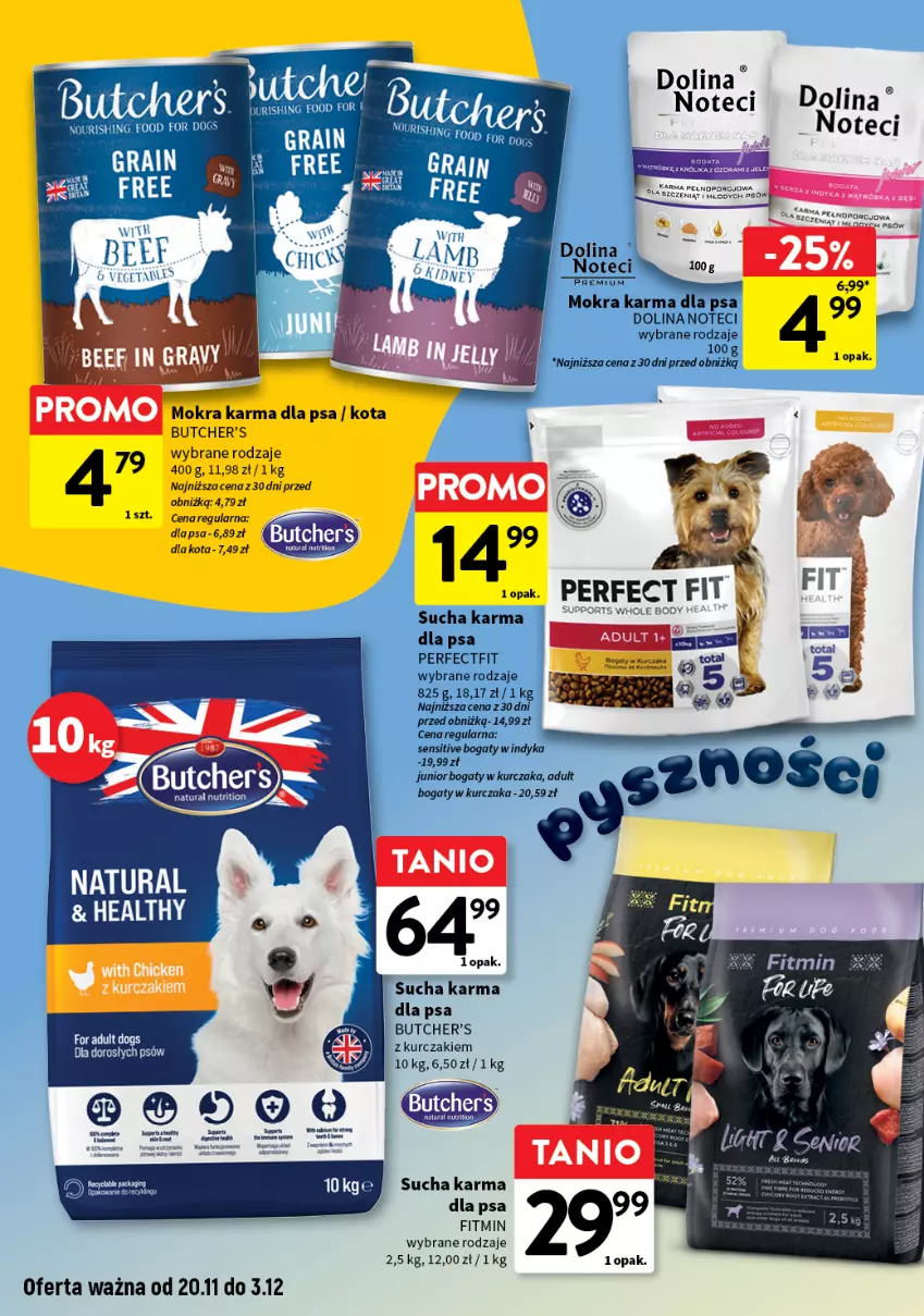 Gazetka promocyjna Intermarche - Gazetka Intermarche - ważna 20.11 do 03.12.2025 - strona 2 - produkty: Body, Butcher's, Gra, Kurczak, Mokra karma, Sucha karma