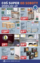 Gazetka promocyjna Aldi - COŚ do domu i nie tylko - Gazetka - ważna od 01.07 do 01.07.2023 - strona 10 - produkty: Konsola, Sok, Ser, Mus, Buty, Puzzle, Regał, Silan, Lampa sufitowa, Półka, Lampa, Akumulator